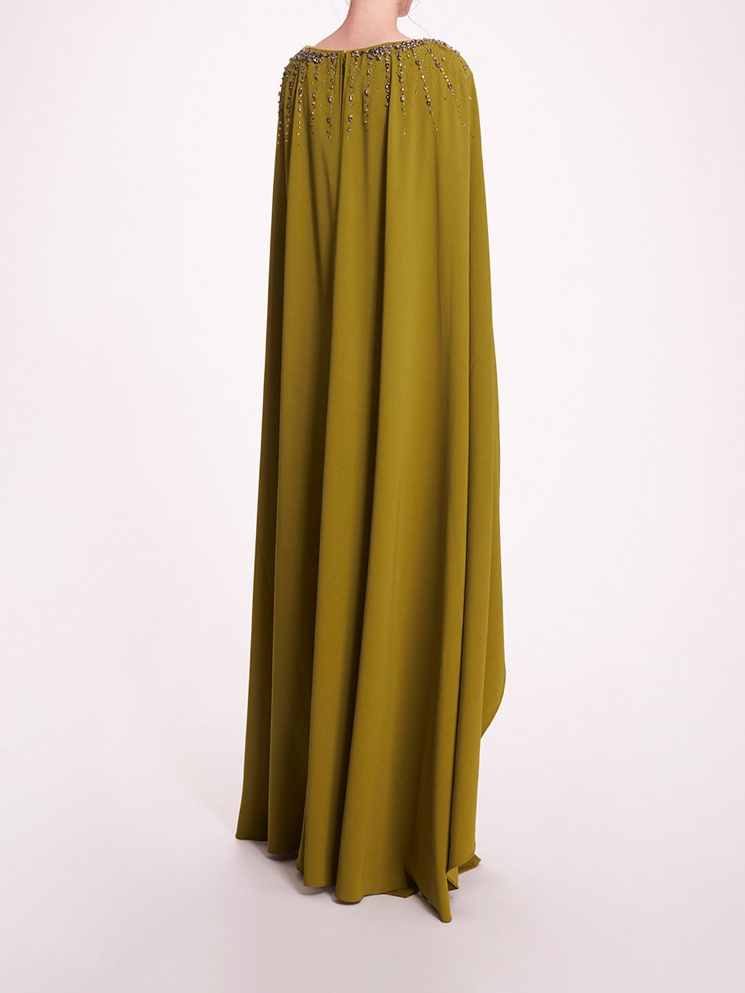 EMBELLISHED CAPE GOWN - 2