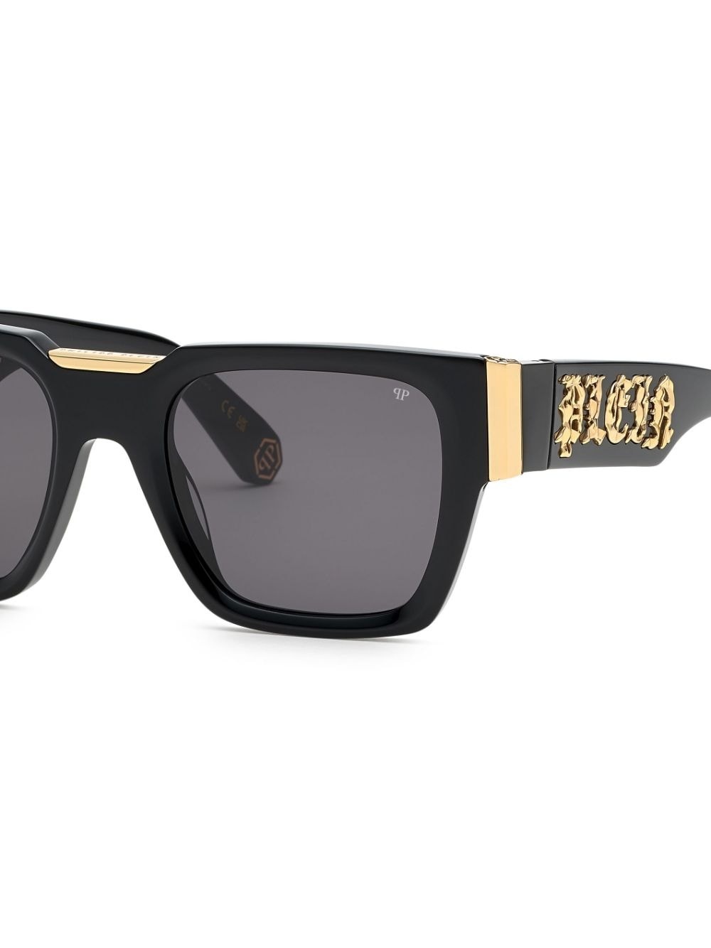 logo-plaque square-frame sunglasses - 5