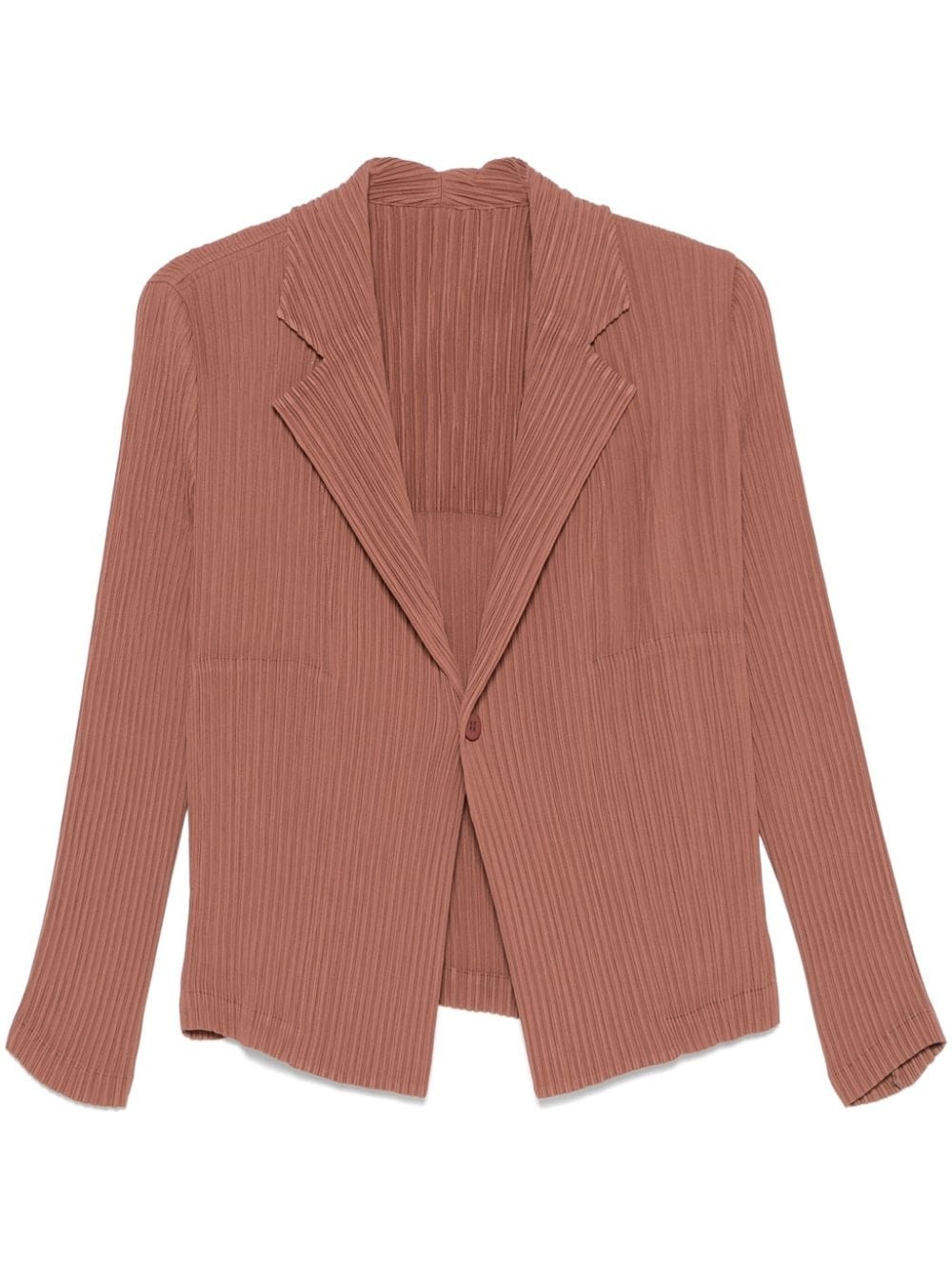 Hatching Pleats blazer - 1