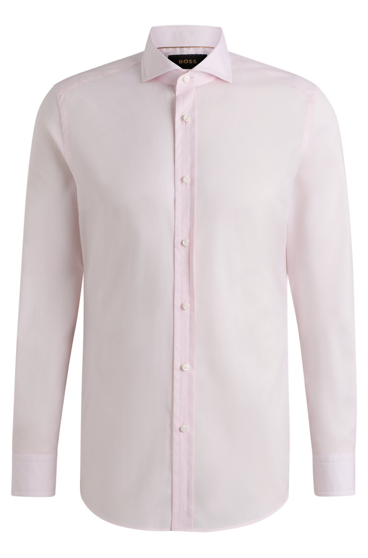 SLIM-FIT SHIRT IN ITALIAN-MADE COTTON - 1