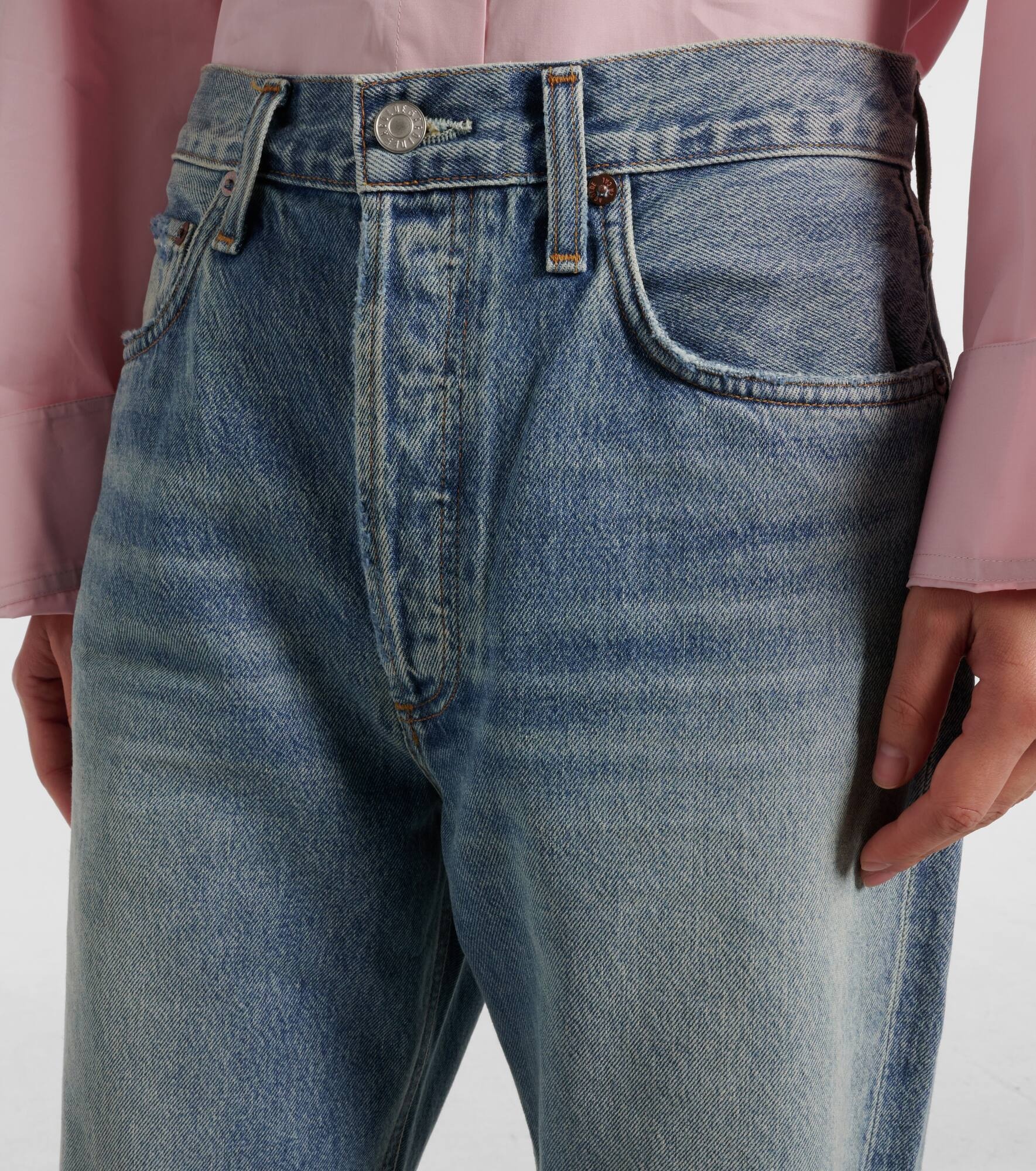 Kelly high-rise straight jeans - 4