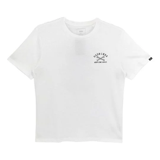 Vans Casual Round Neck Short-sleeve Men White VN0A4UQRWHT - 1