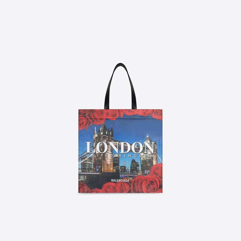 Men's Shopper Medium Shoulder Tote Bag in London 1