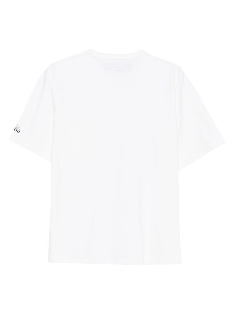 NEIGHBORHOOD logo-patch T-shirt outlook