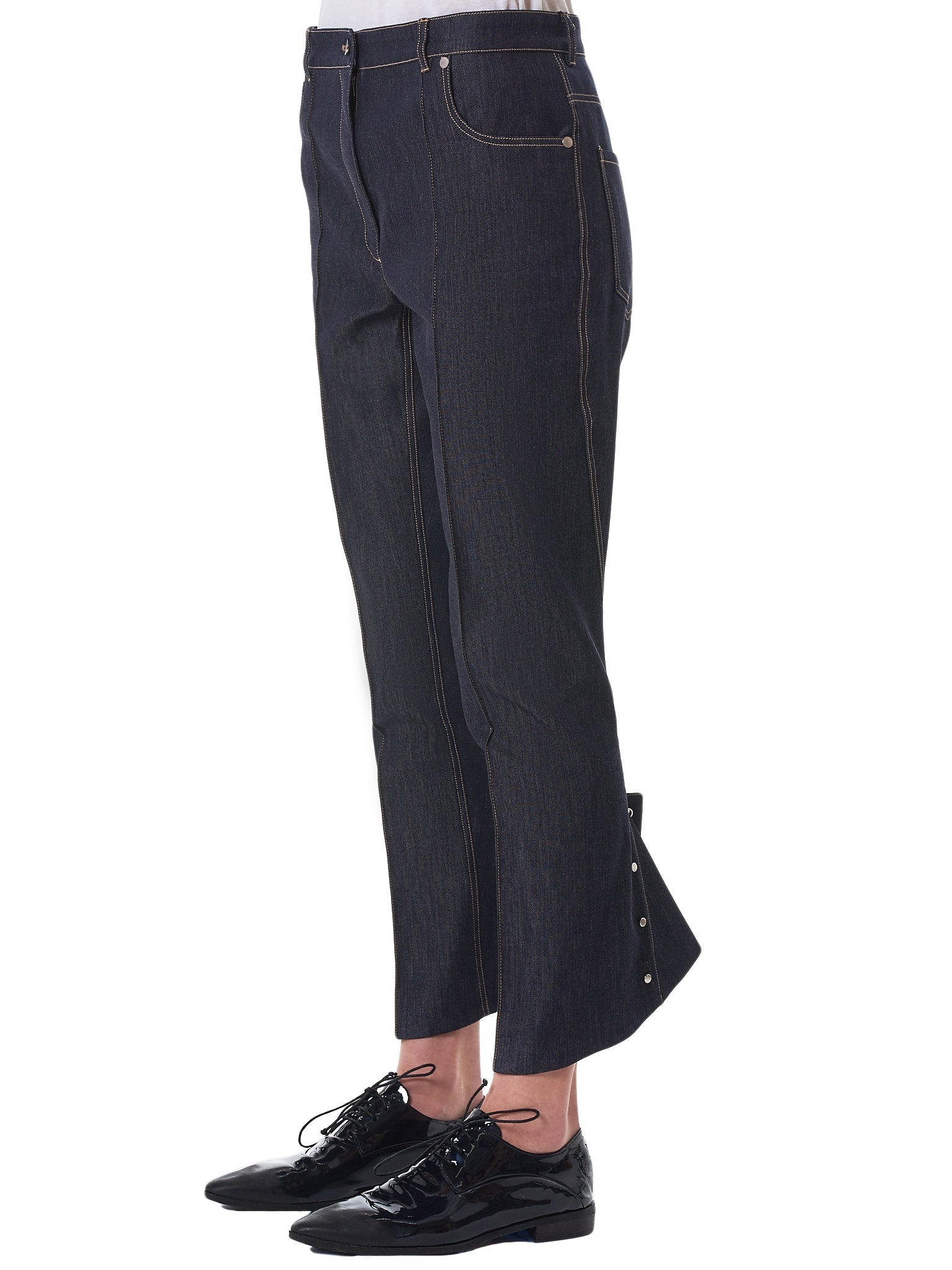 Flare-Hem Trousers - 2
