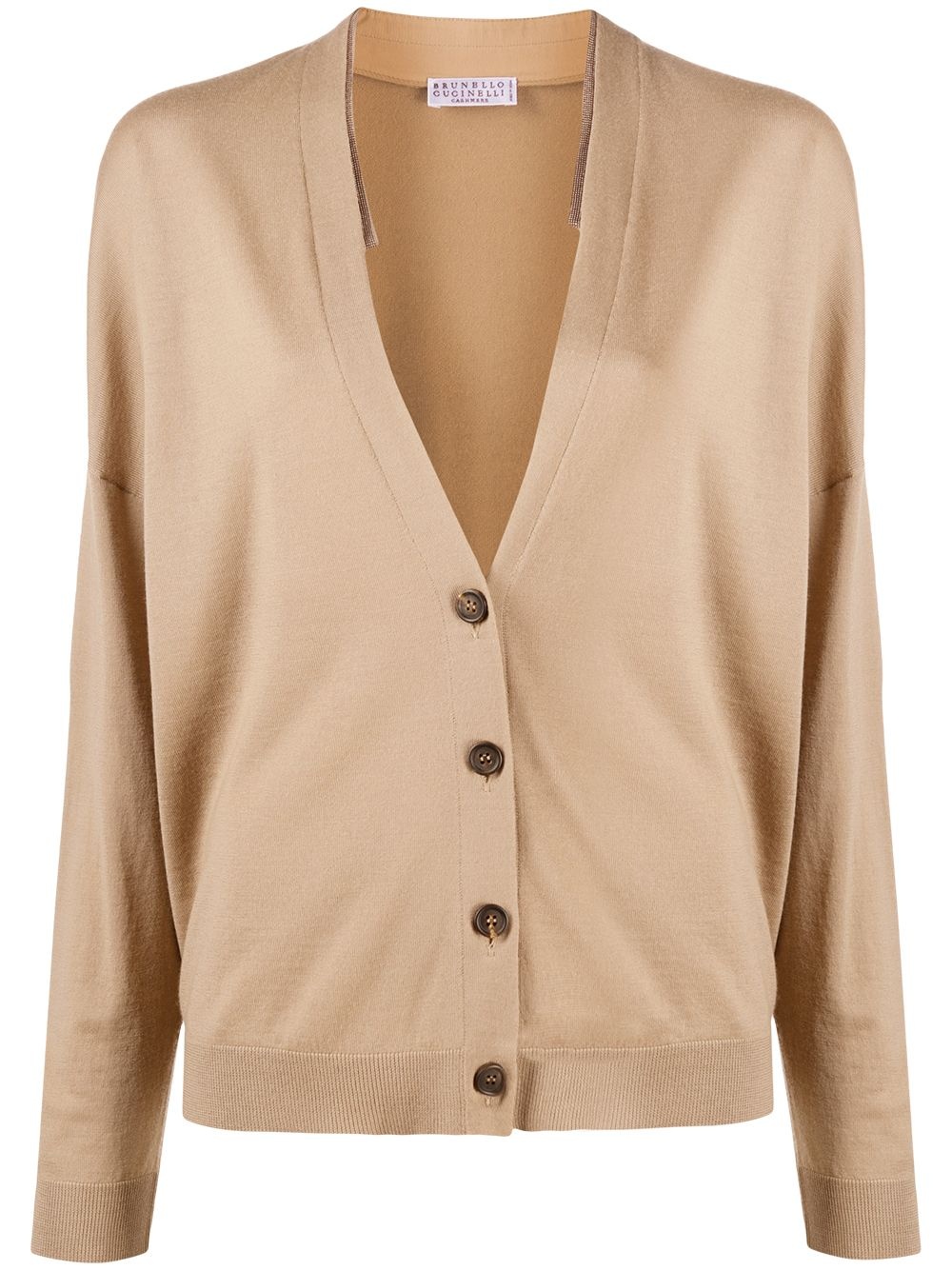 monili-panel cardigan - 1