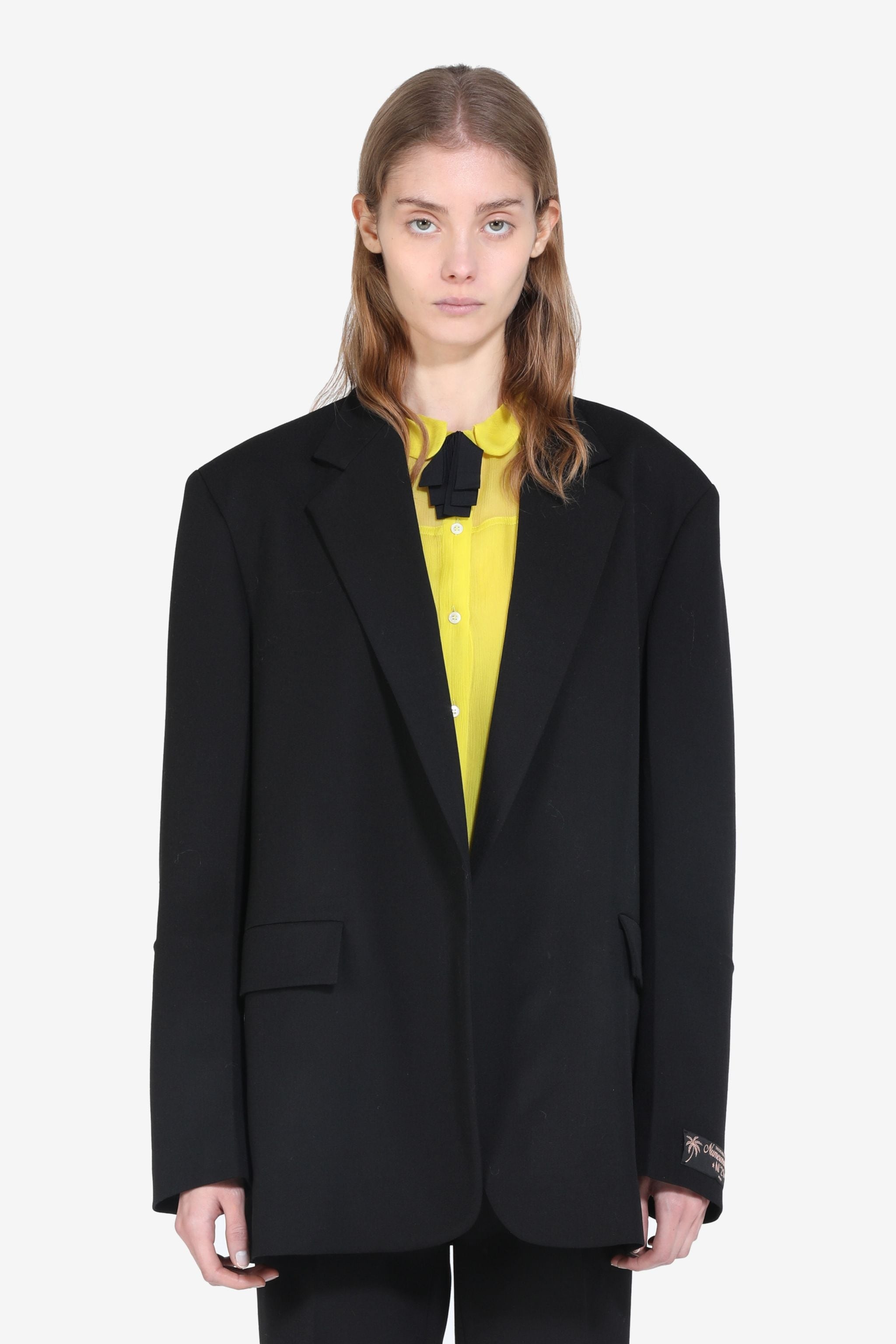 OVERSIZED SINGLE-BREASTED BLAZER - 1