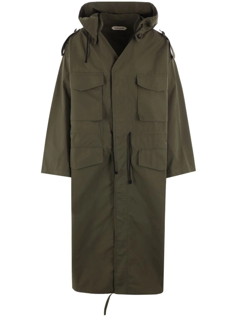 multiple pockets coat - 1