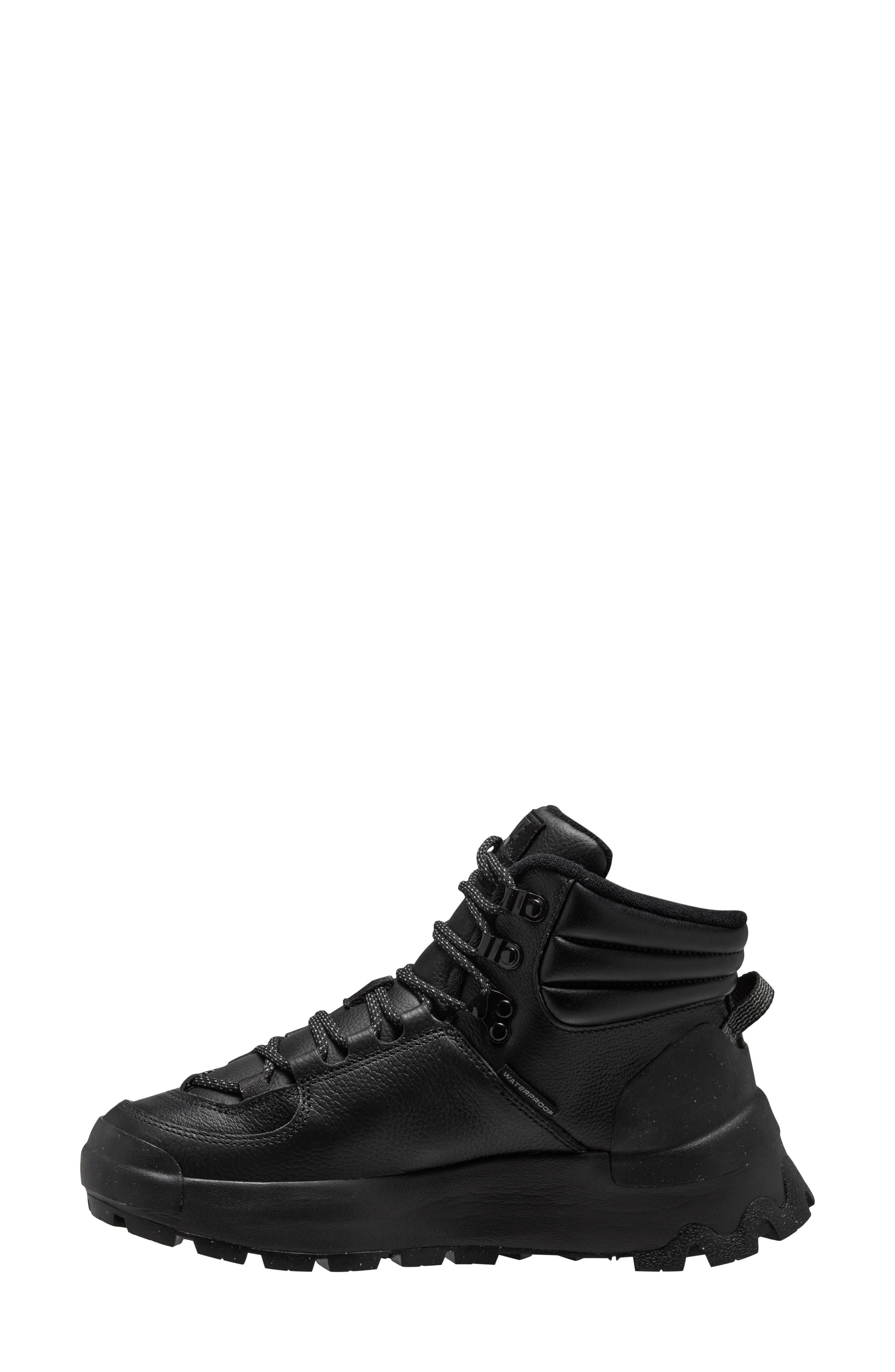 Nike City Classic Premium Waterproof Boot in Black/Anthracite/Silver at Nordstrom - 6