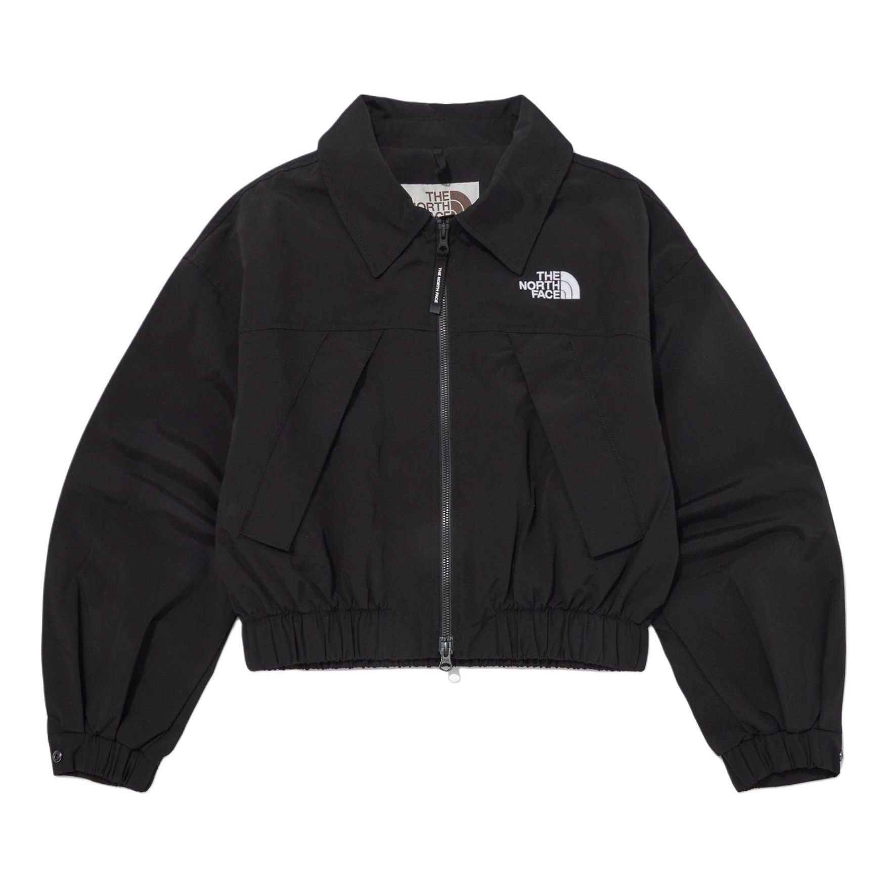 (WMNS) THE NORTH FACE White Labe Neilton Collar Jacket 'Black' NJ3BQ30K - 1