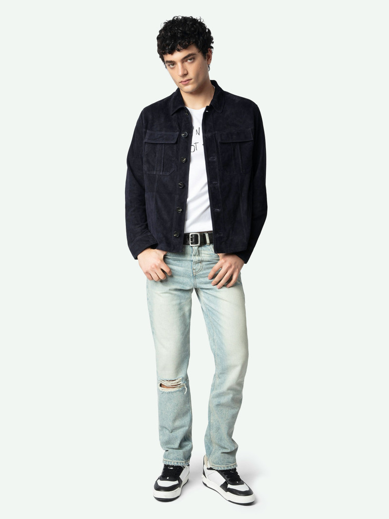 Zadig & Voltaire Kuba Suede Jacket outlook
