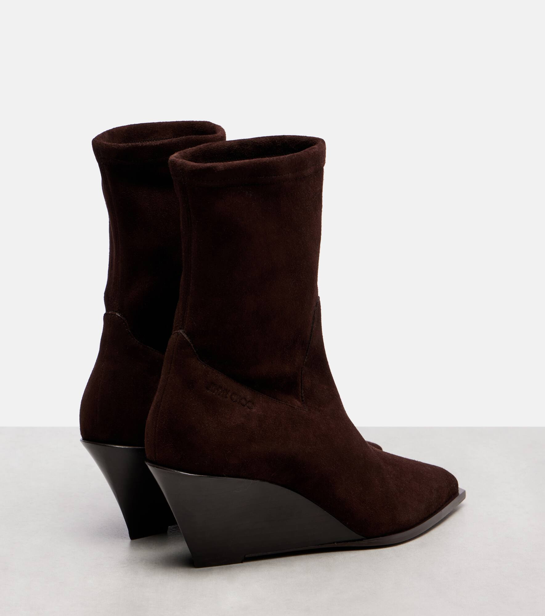 Hadley 60 suede ankle boots - 2