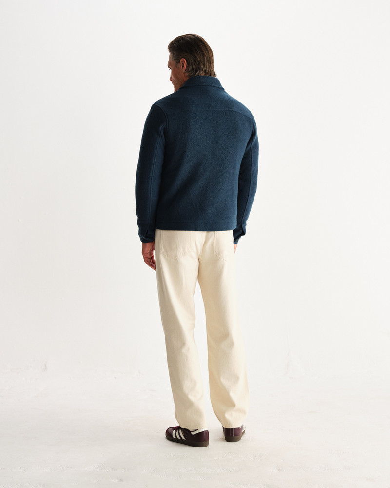 Eldon - Teal Boiled Wool Jacket 6