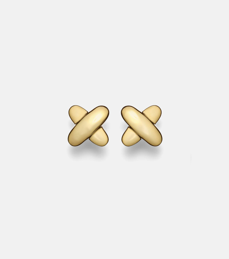 Golden Kisses 14kt gold earrings 1