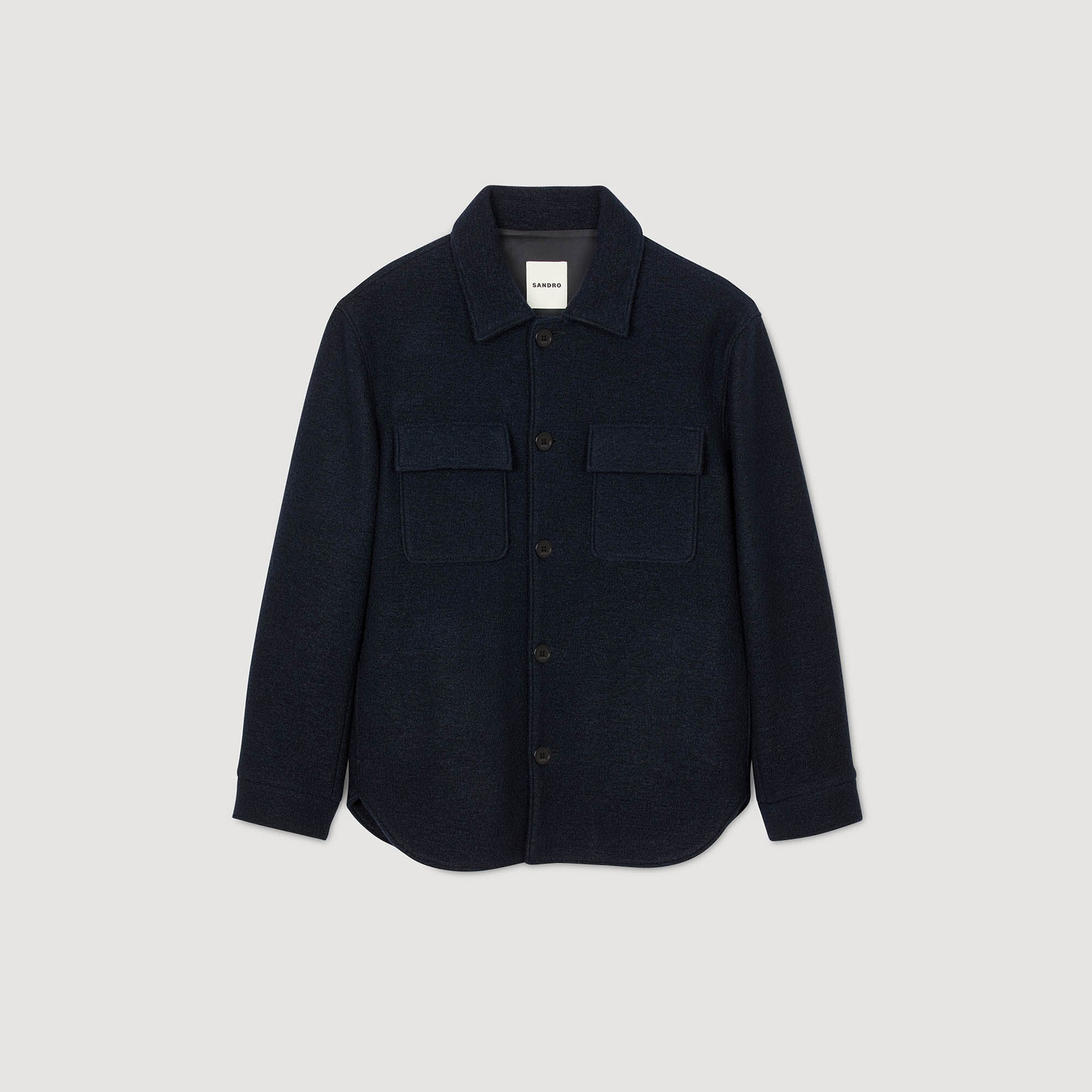 WOOL OVERSHIRT - 6