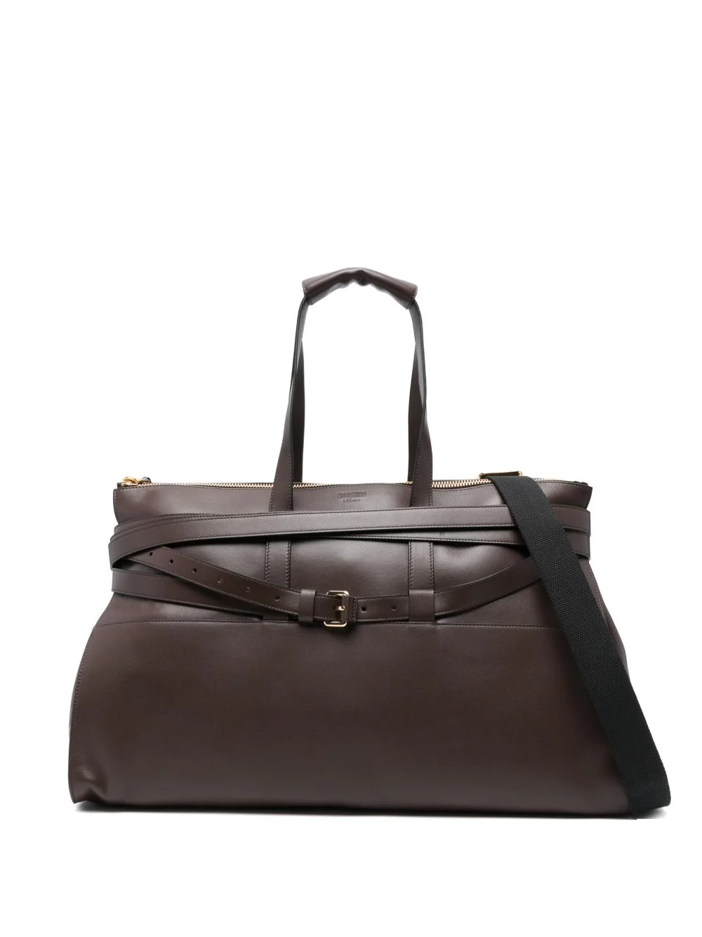 Tie Me buckle leather holdalls - 1