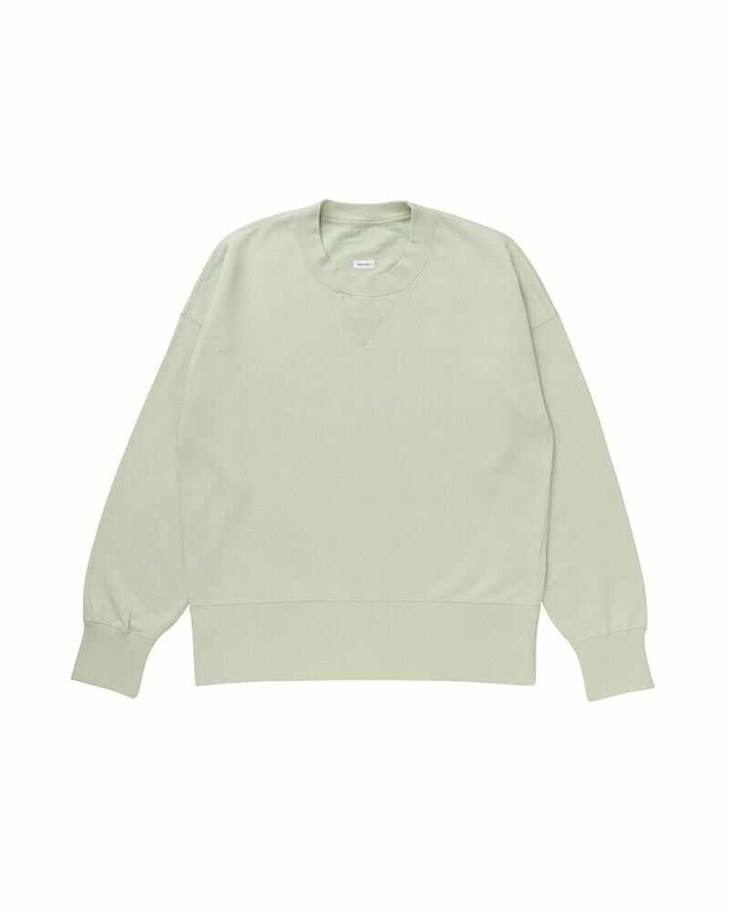 COURT SWEAT L/S (C/WS) LT.GREEN - 1