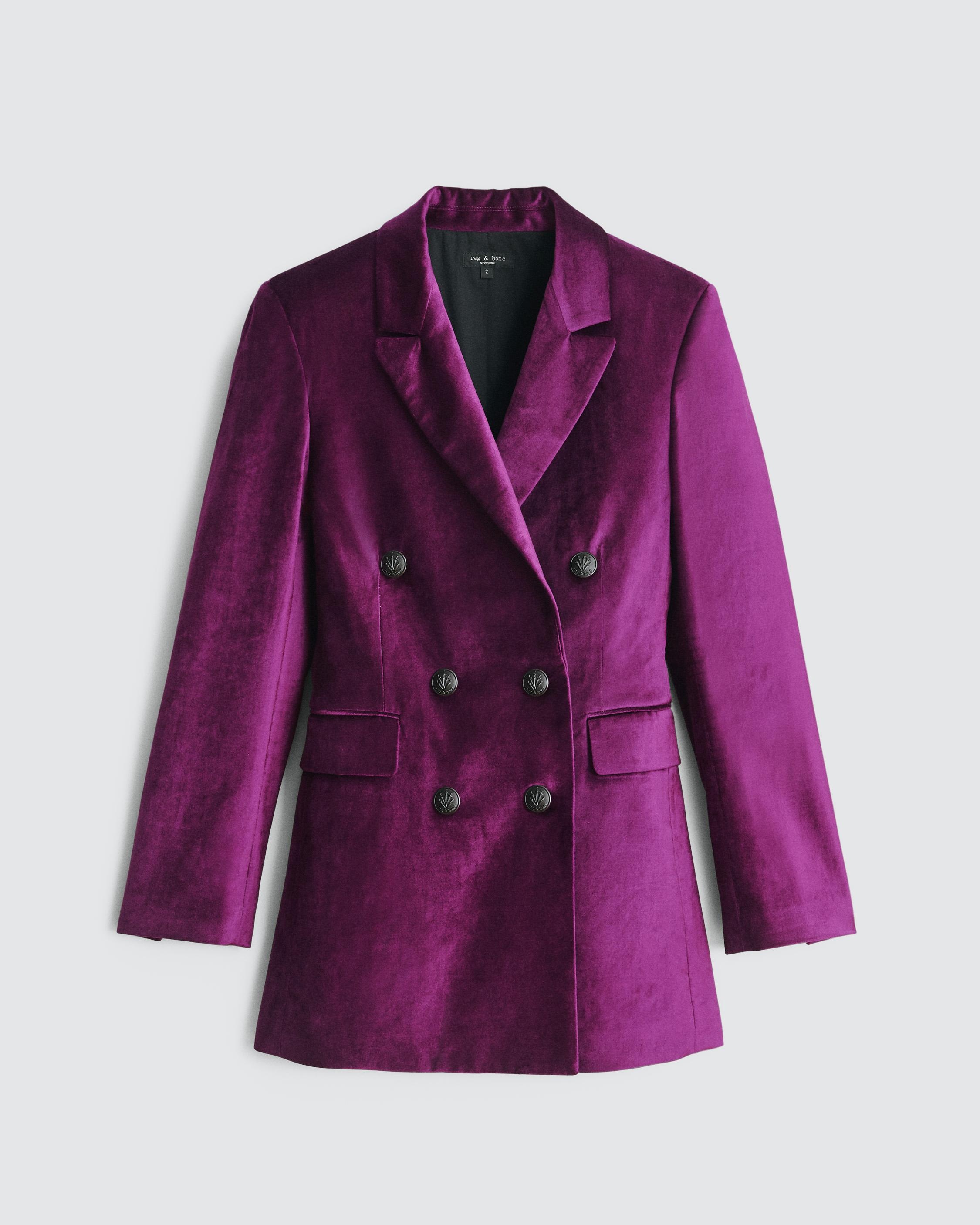 Opal Velvet Blazer
Classic Fit - 1