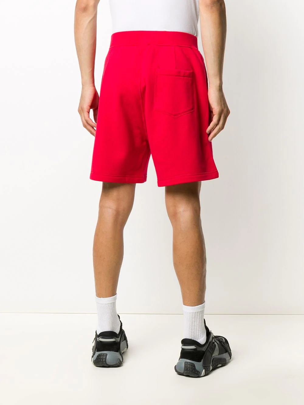 Icon logo-print track shorts - 4