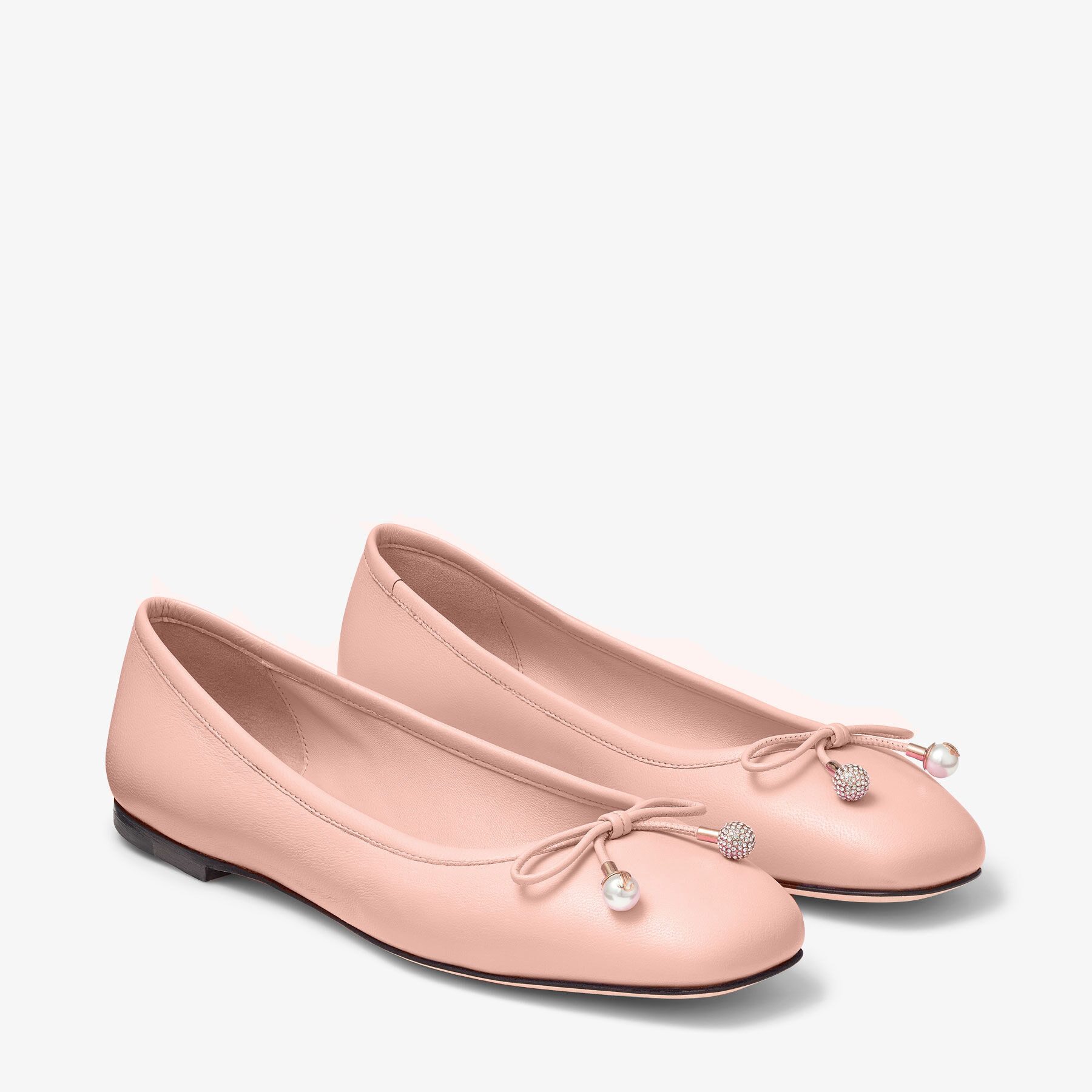 Elme Flat
Ballet Pink Nappa Leather Flats - 2
