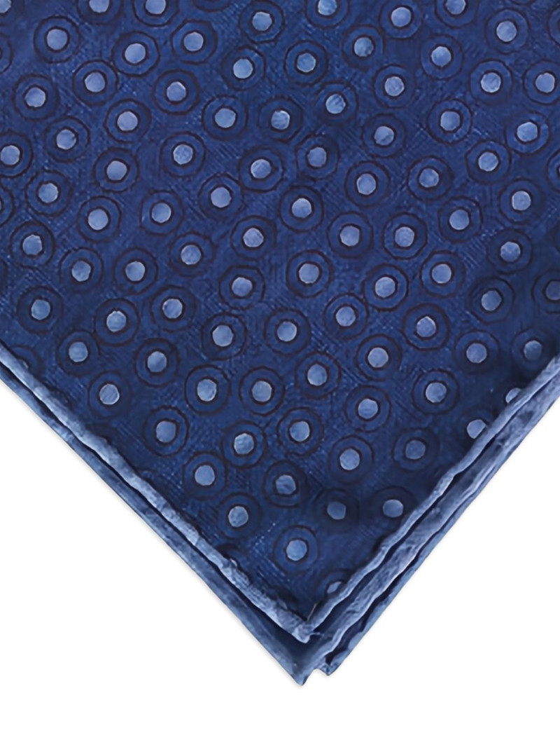 Brunello Cucinelli polka dot pocket square outlook
