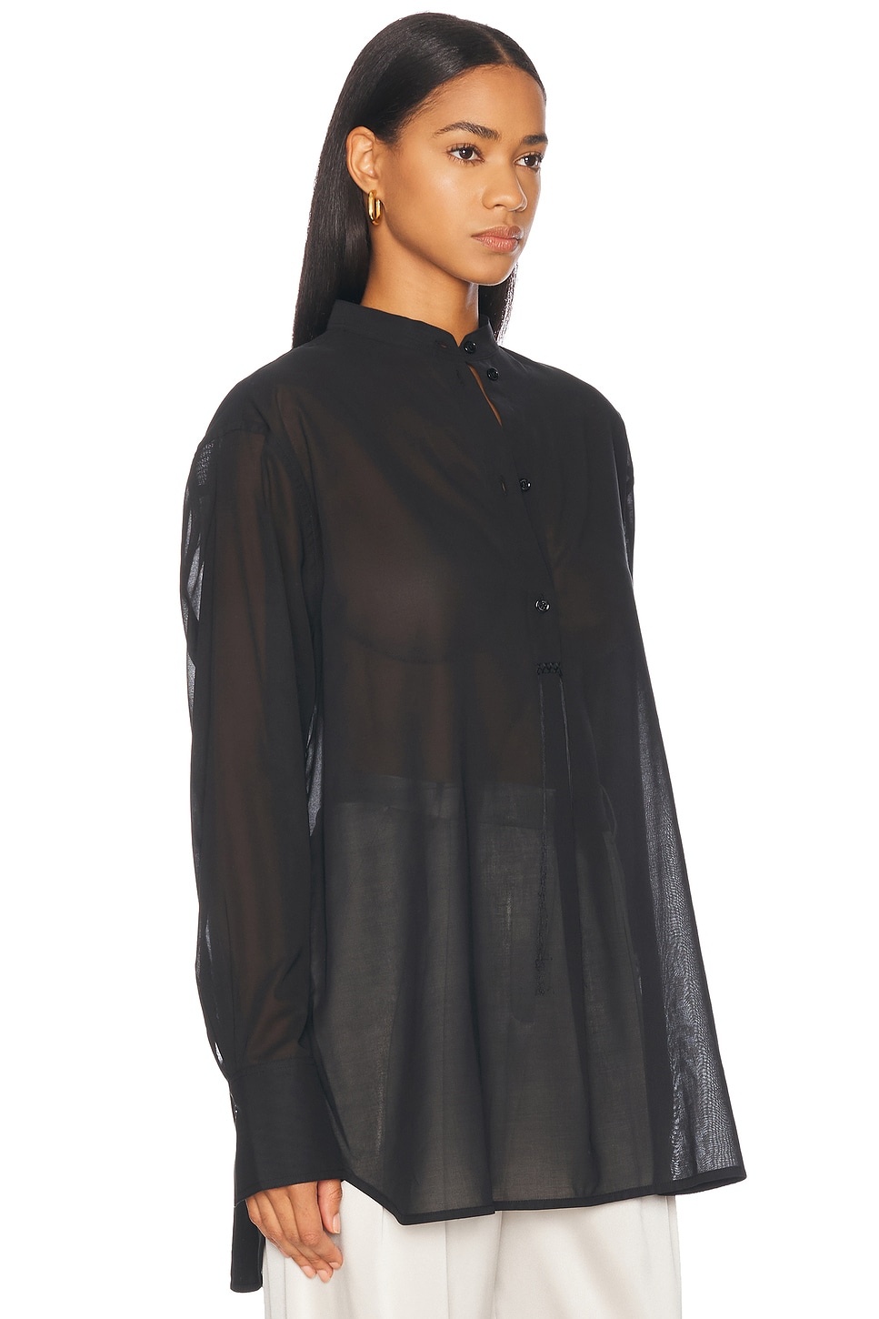 Stand Collar Top - 2