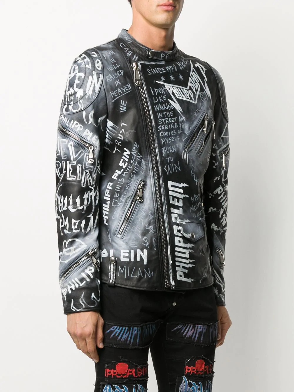 Rock PP biker jacket - 3