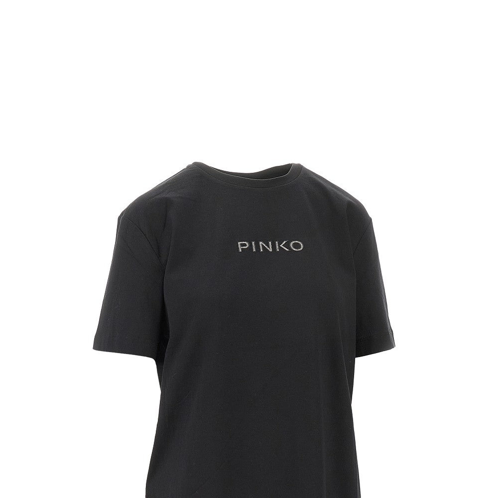 JERSEY T-SHIRT WITH EMBROIDERED LOGO - 2
