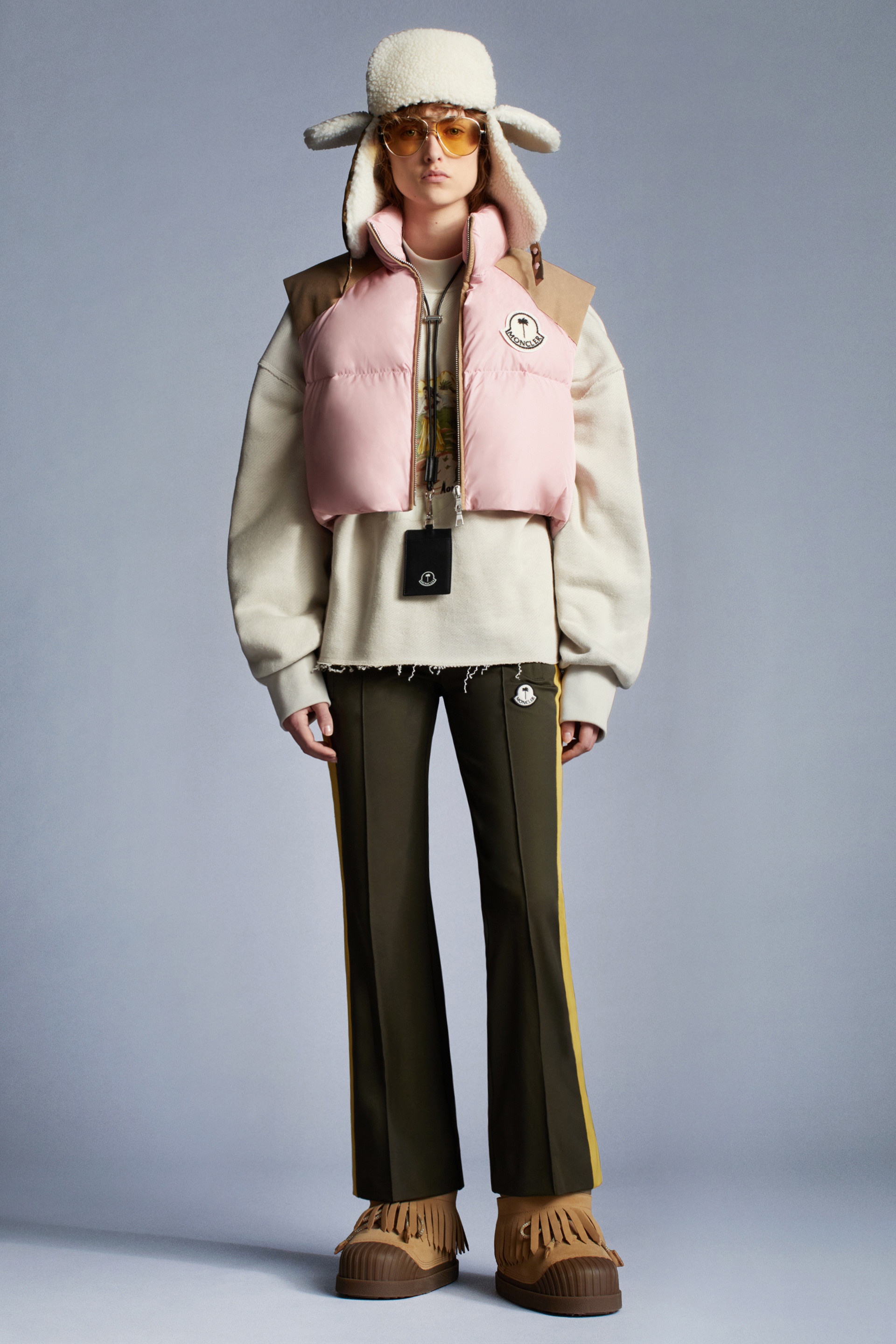 Flared Gabardine Pants - 2