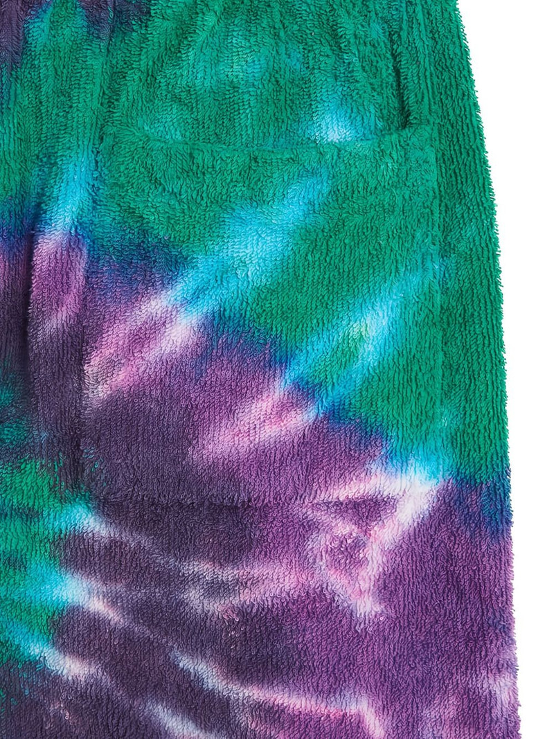 tie-dye terry-cloth shorts 4