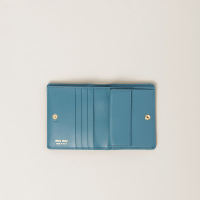 Miu Miu Small leather wallet outlook