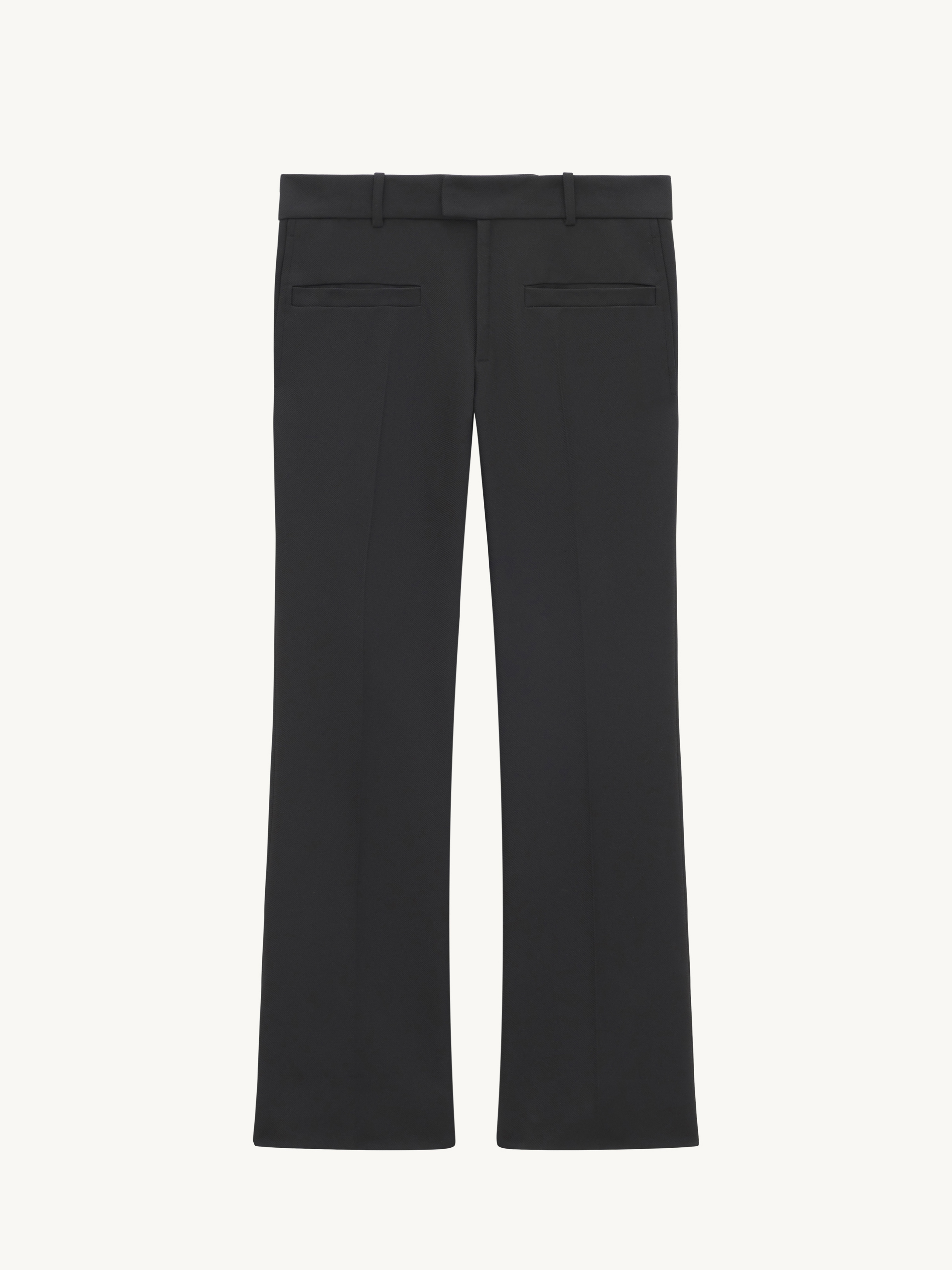 RETRO TWILL STRAIGHT PANTS - 1