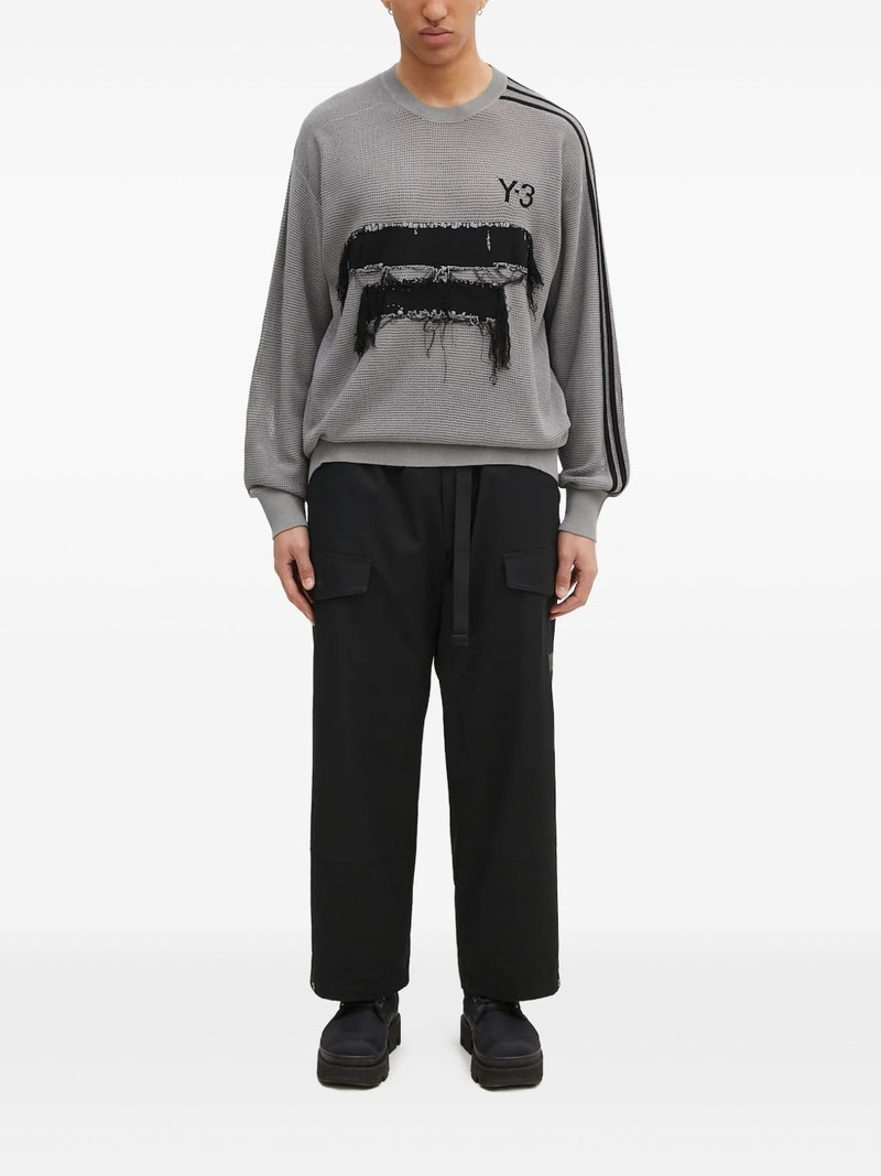 Y-3 crew-neck sweater outlook