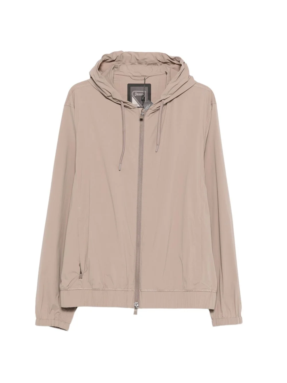 hooded zip-up jacket - 1
