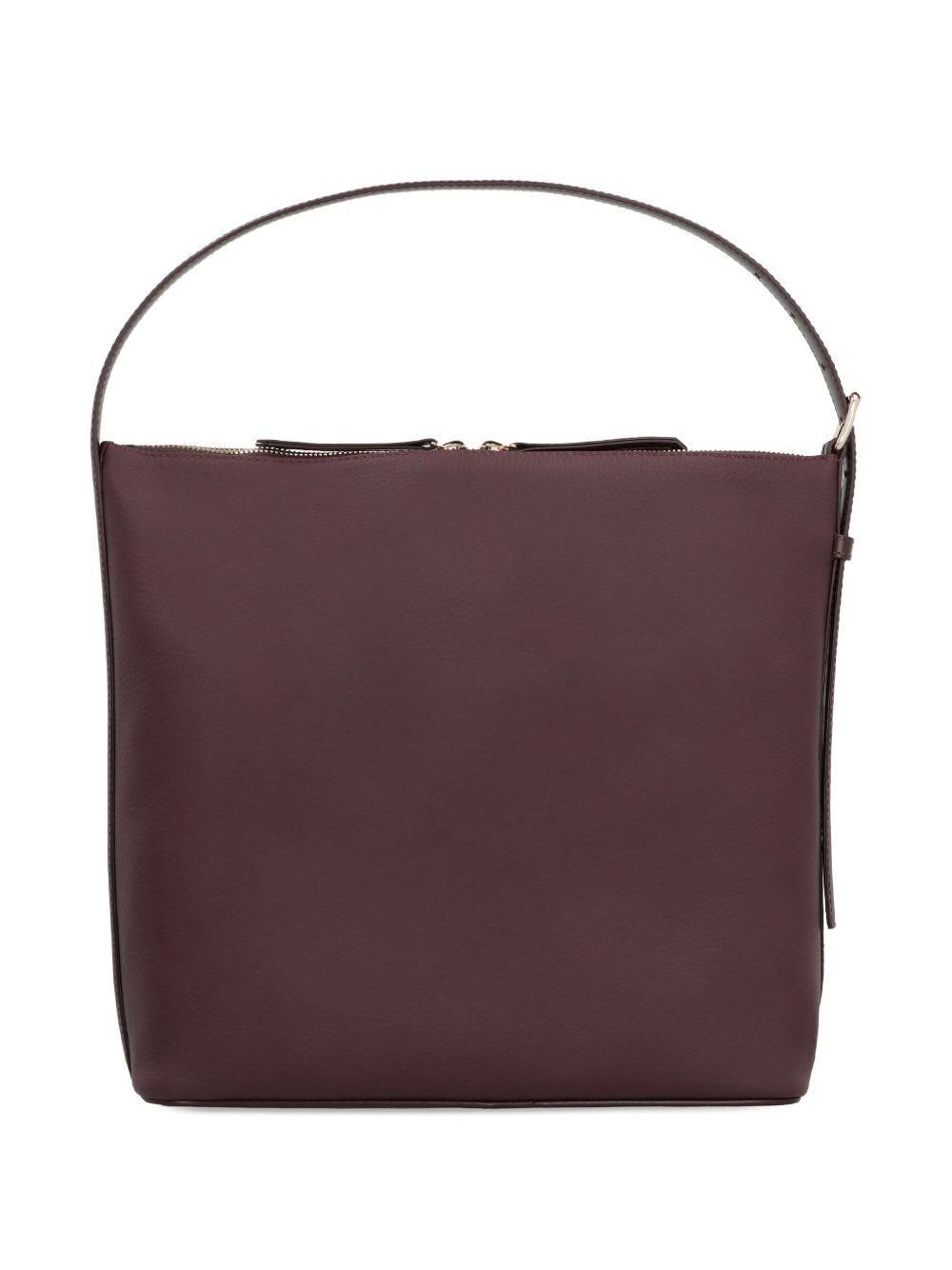 Vera zip-top leather shoulder bag - 2