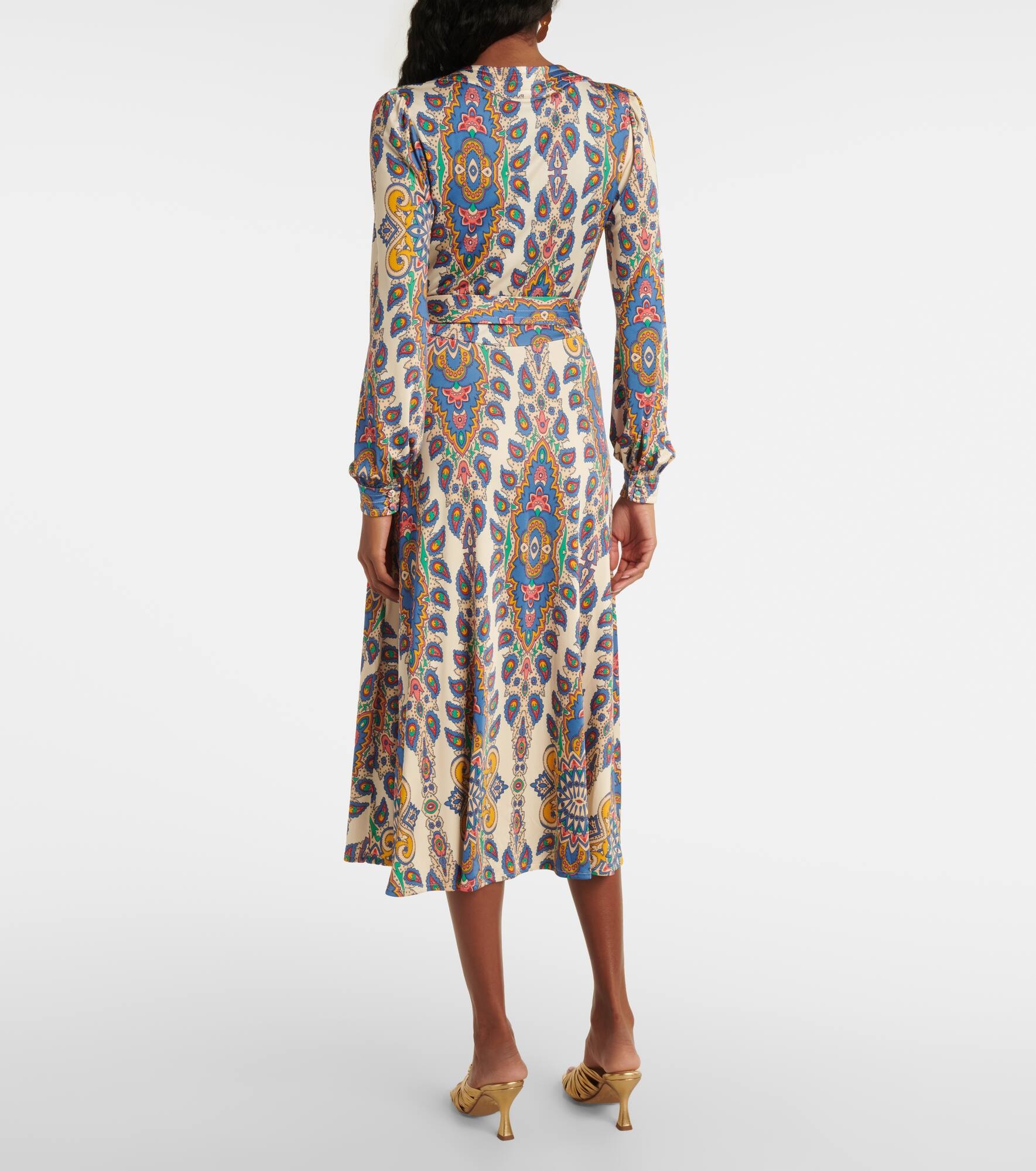 Printed midi dress - 3