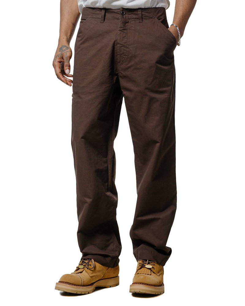 NORSE PROJECTS Gorm Relaxed Mineral Dyed Fine Twill Cargo Pants Espresso outlook