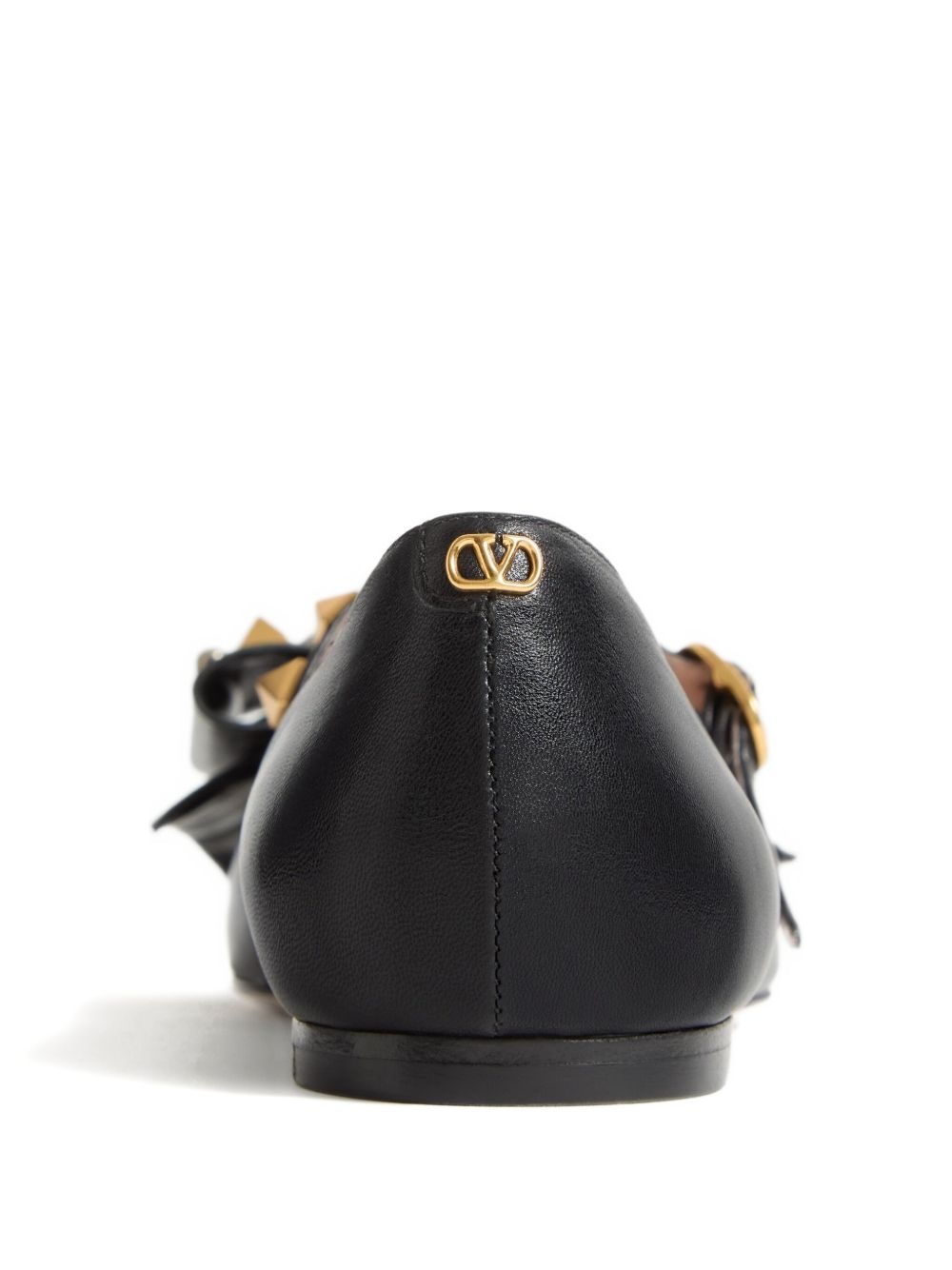 MARY-JANE BOWOW BALLERINA IN KIDSKIN WITH STUDS - 4