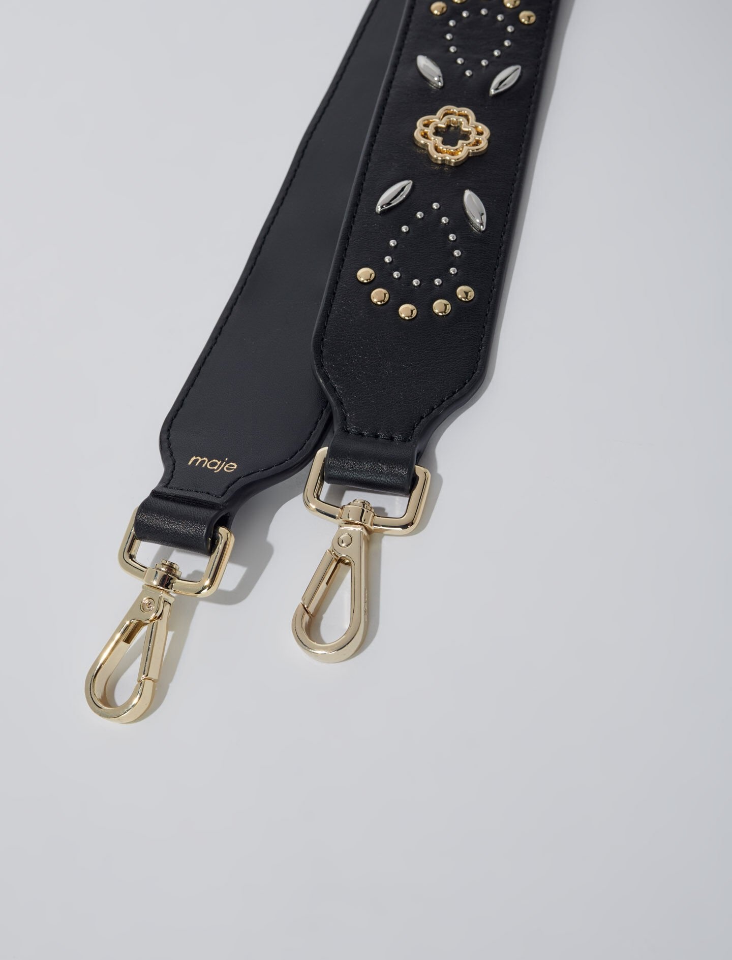 Studded leather strap - 2