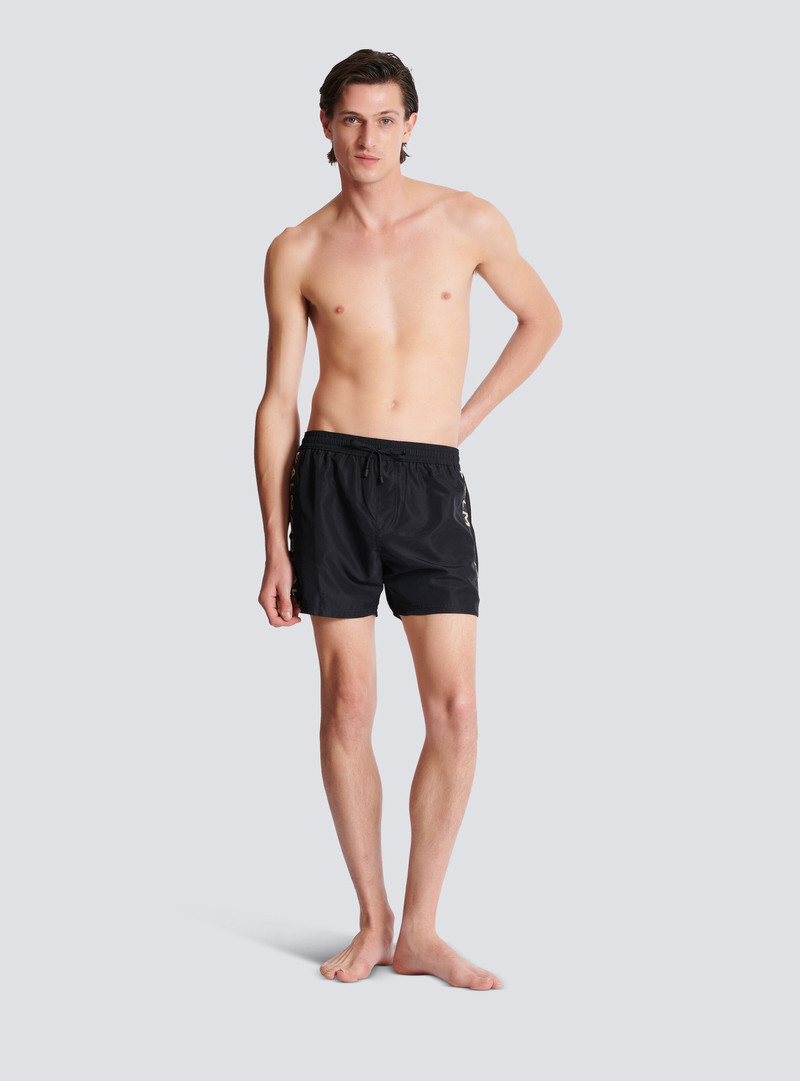 Balmain Balmain logo swim shorts outlook