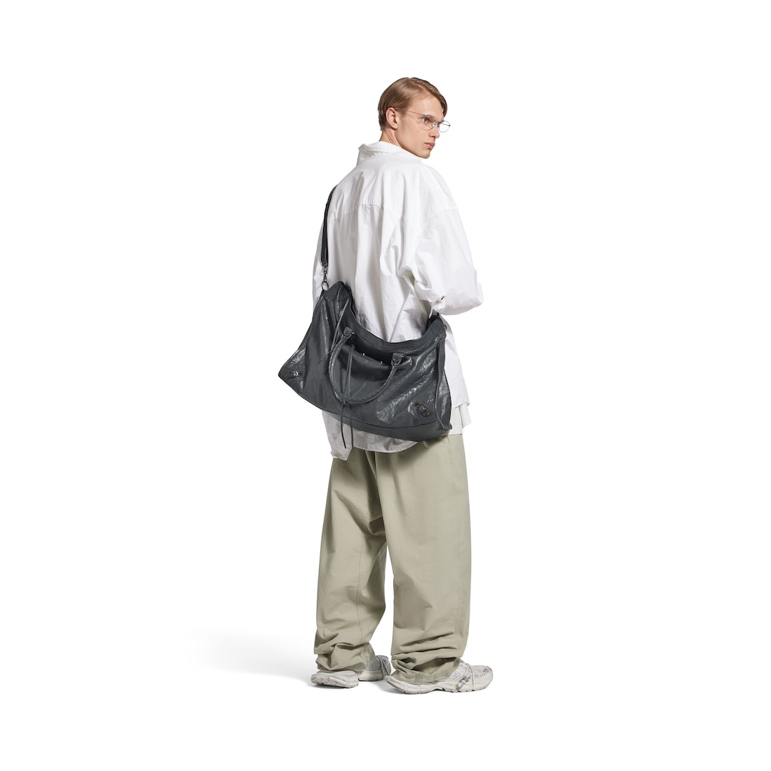 Men's Le City Travel Bag  in Volcanic Rock - 7