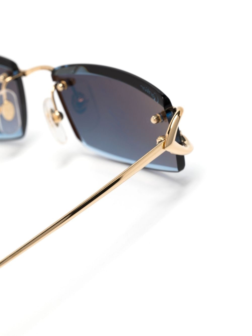 rectangle-frame sunglasses - 3