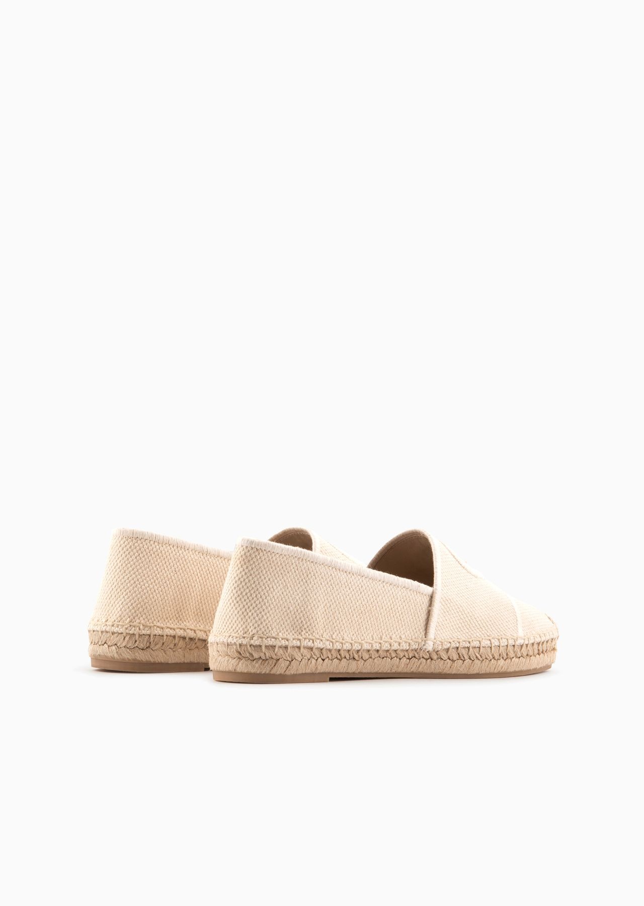 Cotton espadrilles with embroidered logo - 4