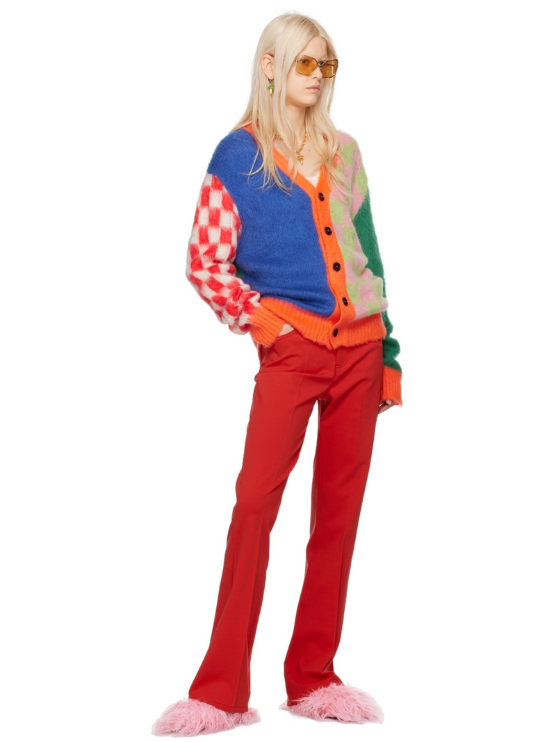 Marni SSENSE Exclusive Pink Fussbett Sabot Loafers outlook