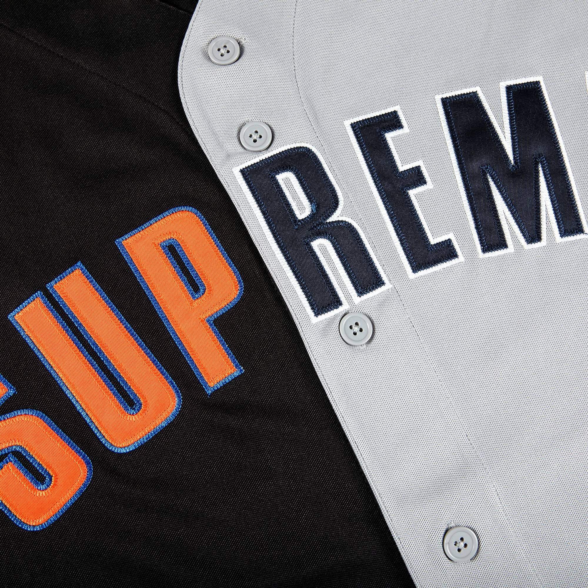 Supreme Don't Hate Baseball Jersey 'Black' - 3