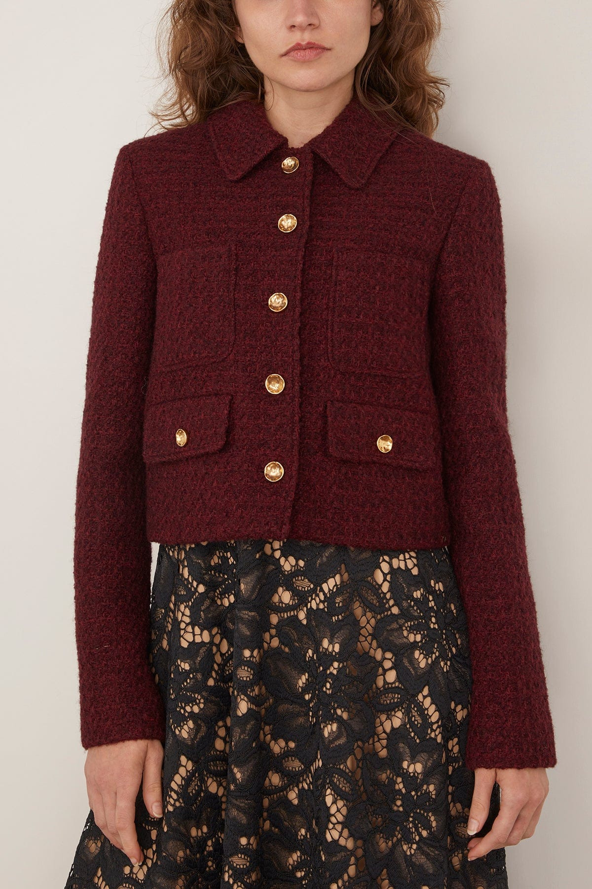 Astley Jacket in Grenache - 3