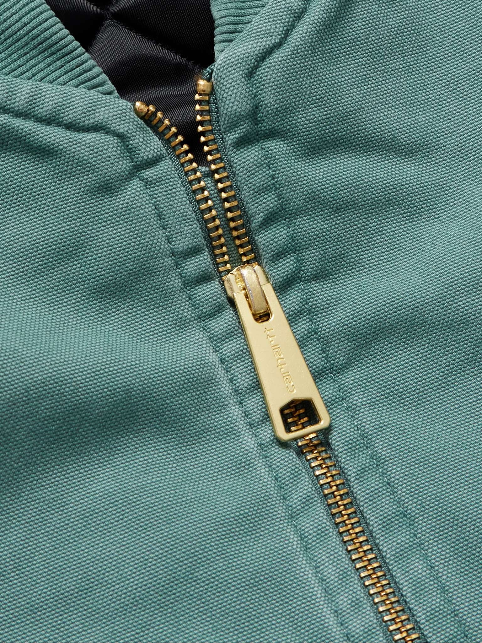 Logo-Appliquéd Cotton-Canvas Gilet - 4