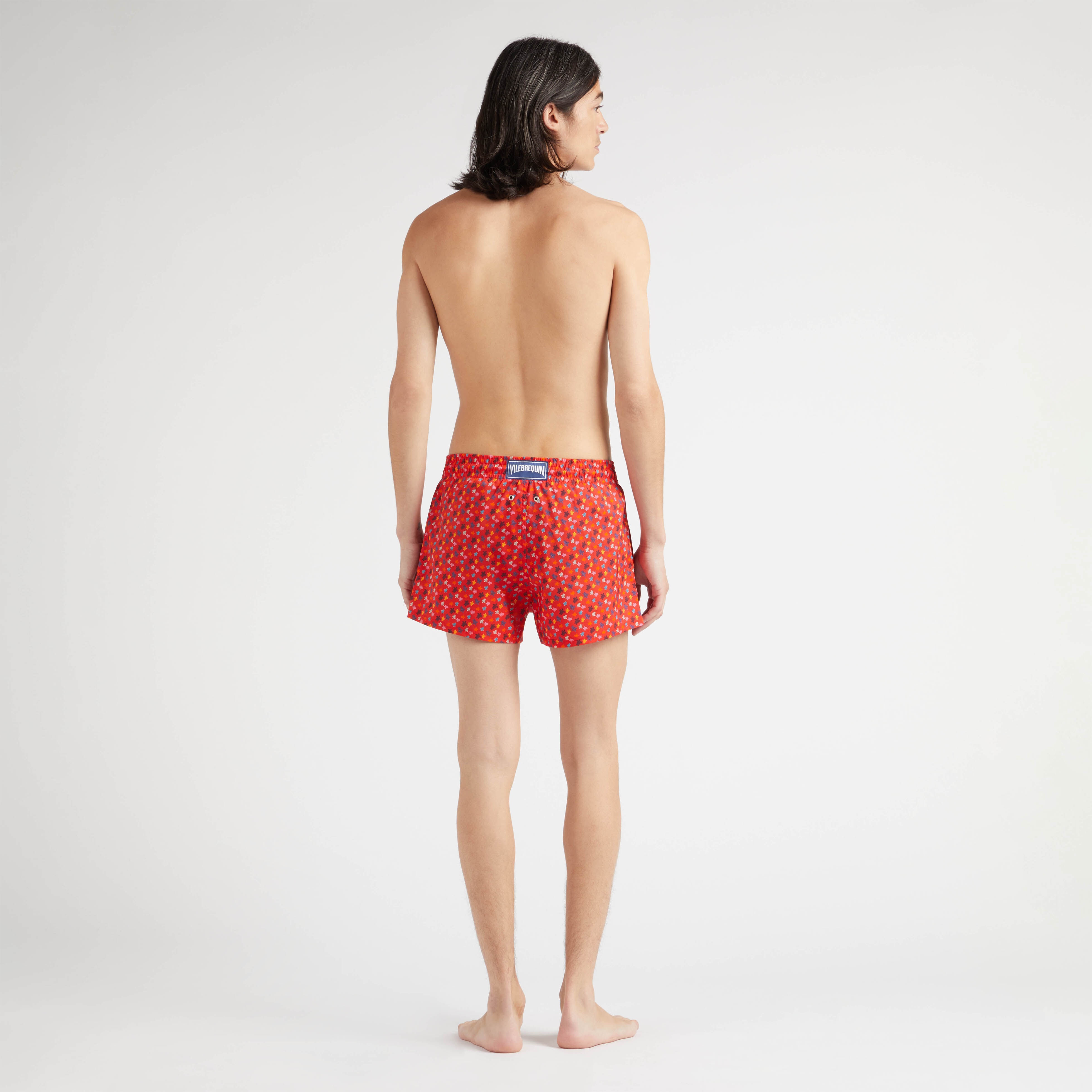 Men Short Swim Trunks Micro Ronde Des Tortues Rainbow - 4