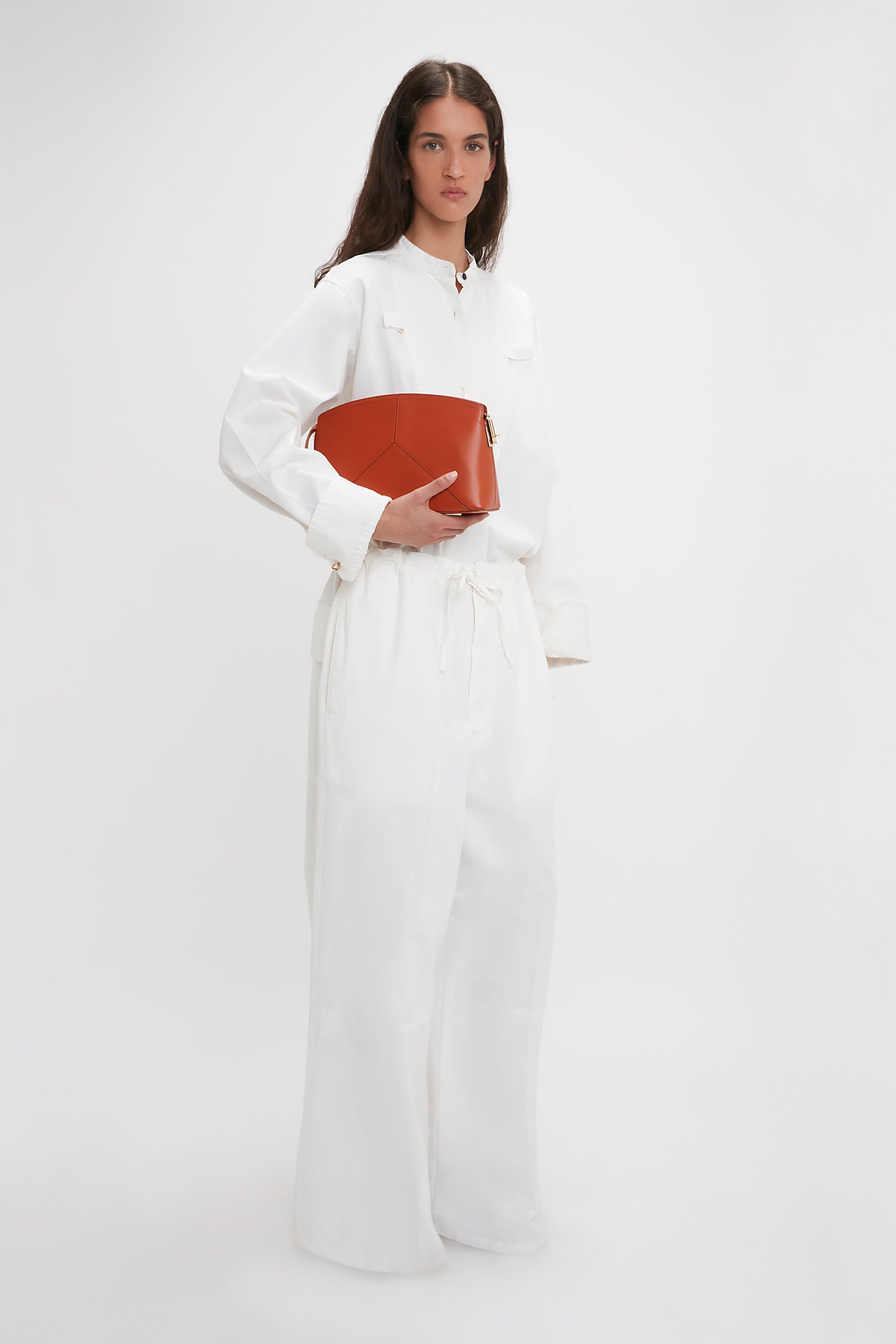 Drawstring Pyjama Trouser In Washed White - 7