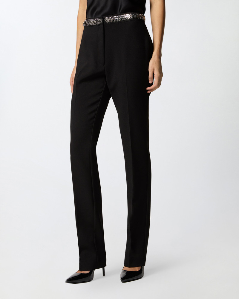 TROUSERS WITH JEWEL BELT 4